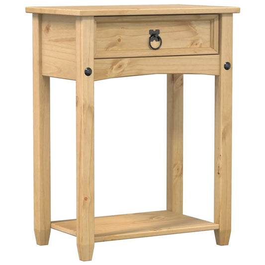 vidaXL Console Table "Corona" 55x35x73 cm Solid Wood Pine