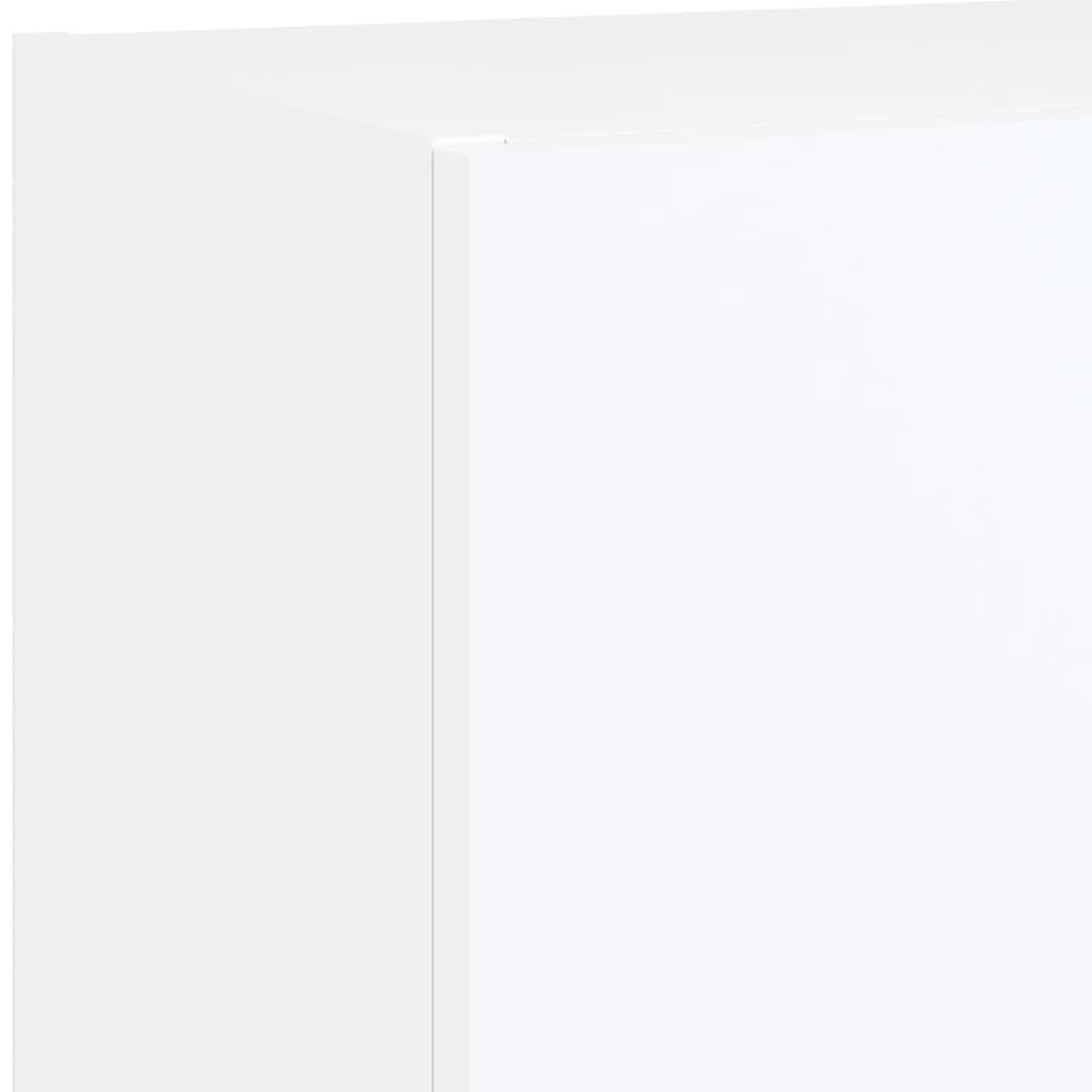 vidaXL 5 Piece TV Wall Units with LED White Engineered Wood