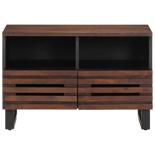 vidaXL TV Cabinet Brown 70x34x46 cm Solid Wood Mango