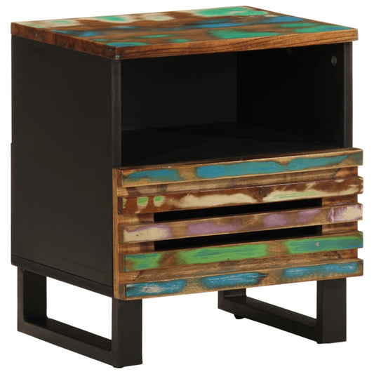 vidaXL Bedside Cabinets 2 pcs 40x34x46 cm Solid Wood Reclaimed