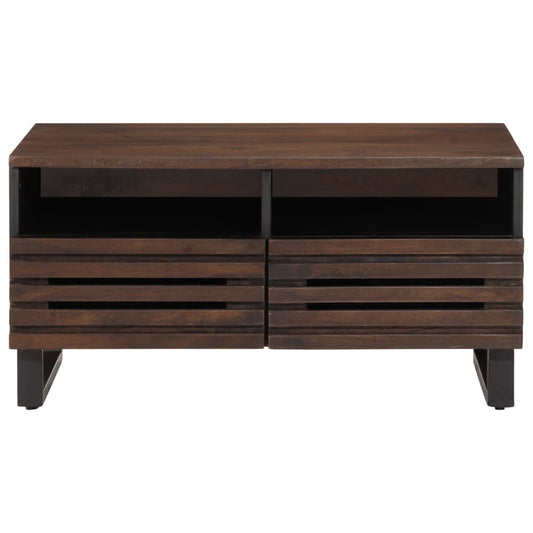 vidaXL Coffee Table Brown 80x55x40 cm Solid Wood Mango