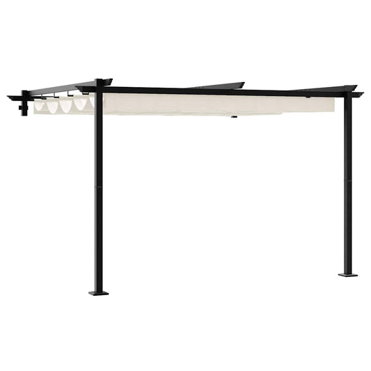 vidaXL Gazebo 300 x 300 x 200 cm Cream Polyester