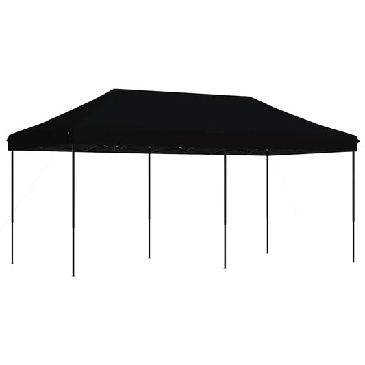 vidaXL Party Tent | Black | Oxford fabric with PVC coating, Powder-coated steel