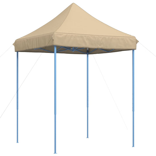 vidaXL Party Tent Beige Oxford Fabric
