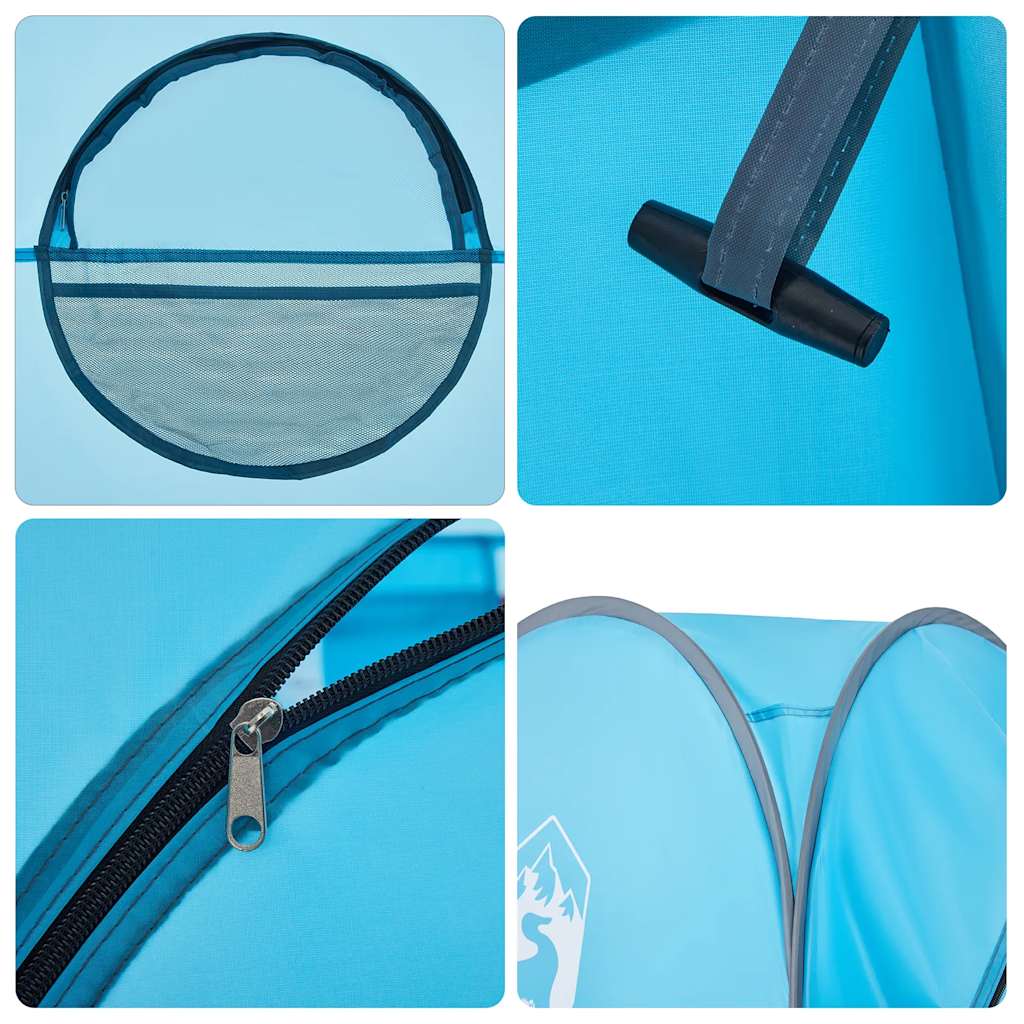 vidaXL Privacy Tent Blue Pop-up Waterproof