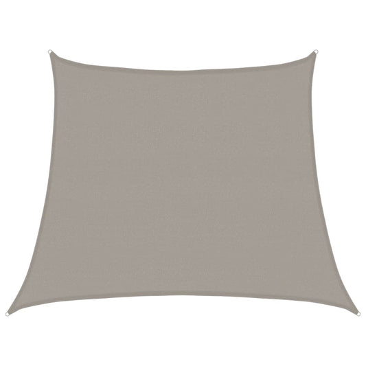 vidaXL Sunshade Sail 160 g/m² Trapezium Light Grey 3/4x3 m HDPE