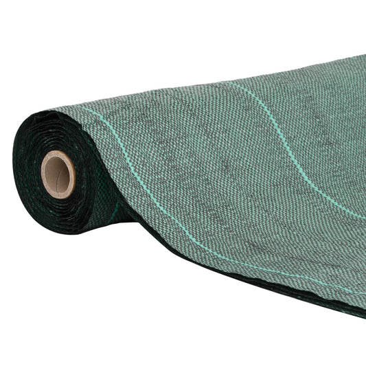 vidaXL Weed Membrane Green 4x10 m PP