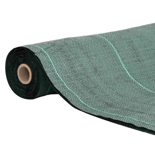 vidaXL Weed Membrane Green 4x50 m PP