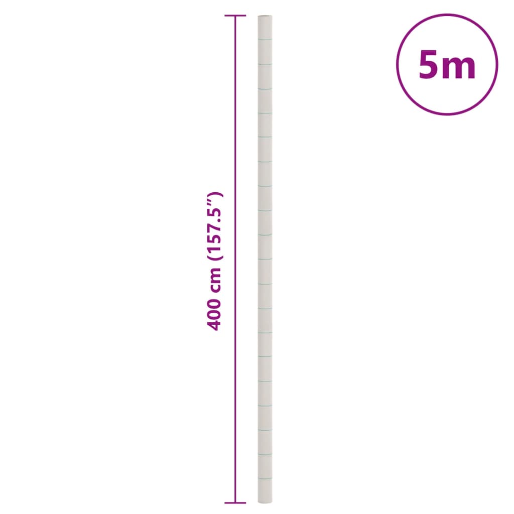 vidaXL Weed Membrane White 4x5 m PP