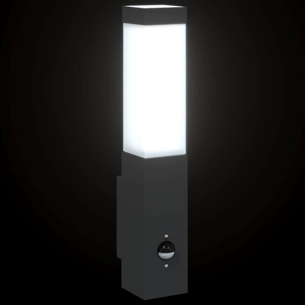 vidaXL Outdoor Wall Light 2 pcs Black 10.5 x 6 x 33 cm