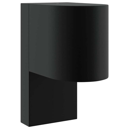 vidaXL Outdoor Wall Lights Black Stainless Steel IP44