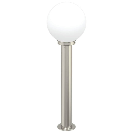vidaXL Bollard Light 80 cm Stainless Steel IP44
