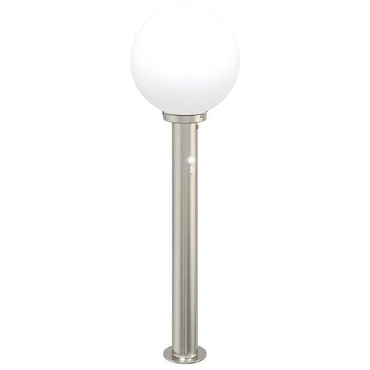 vidaXL Bollard Light with Sensor 80 cm Stainless Steel IP44