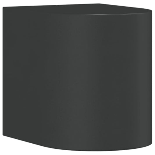vidaXL Outdoor Wall Light Black Die-cast Aluminium