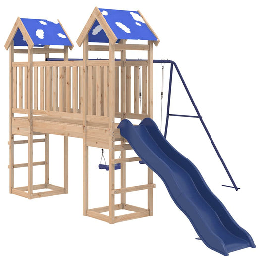 vidaXL Outdoor Playset Solid Wood Pine