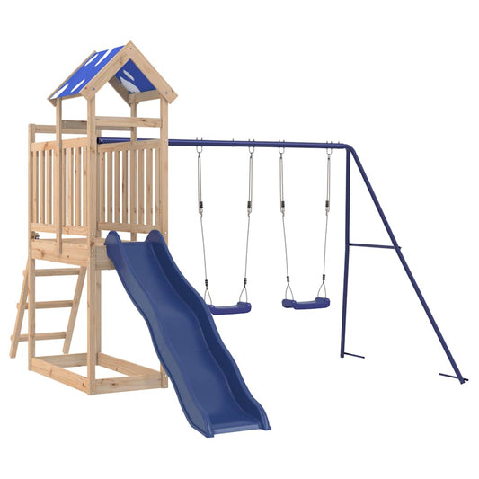 vidaXL Outdoor Playset Solid Wood Pine