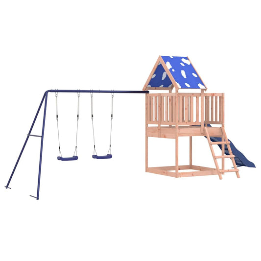 vidaXL Outdoor Playset Solid Wood Douglas