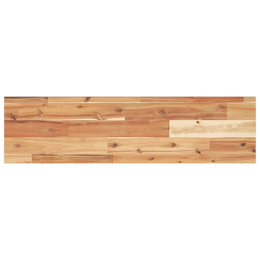 vidaXL Floating Shelf 100x20x2 cm Oil Finished Solid Wood Acacia