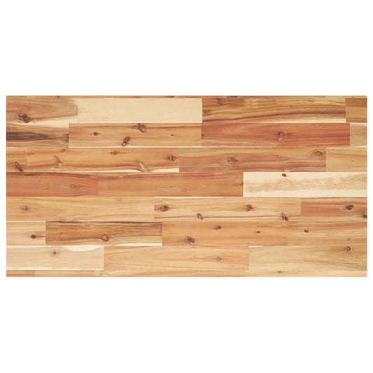 vidaXL Floating Shelf 80x40x2 cm Oil Finished Solid Wood Acacia
