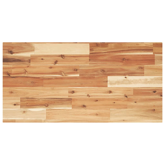 vidaXL Floating Shelf 100x40x2 cm Oil Finished Solid Wood Acacia