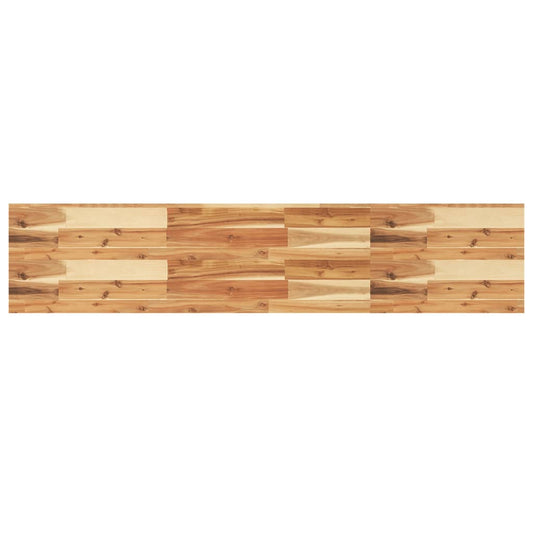 vidaXL Floating Shelf 120x30x4 cm Oil Finished Solid Wood Acacia