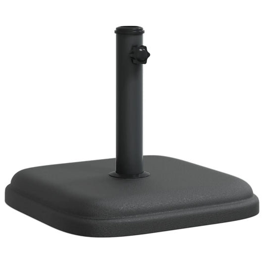 vidaXL Parasol Base for Ø32/35/38 mm Poles 11 kg Square