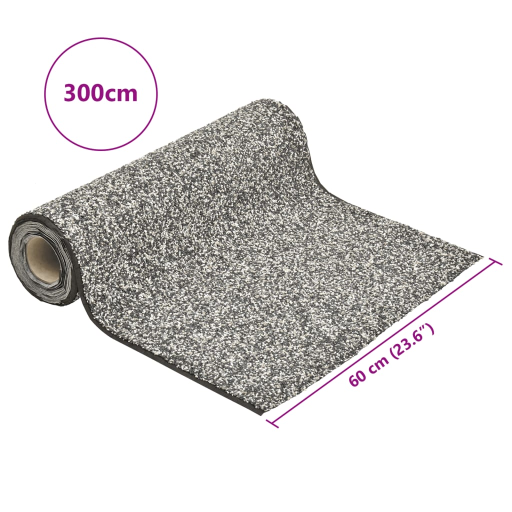 vidaXL Stone Liner Grey 300x60 cm