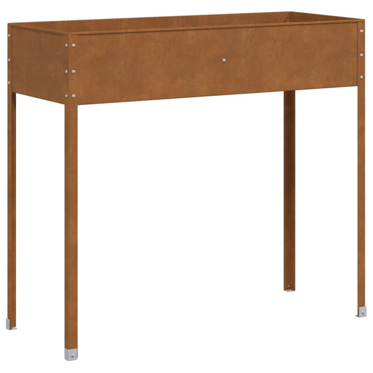 vidaXL Garden Planter 100,5x40,5x90 cm Weathering Steel