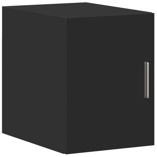 vidaXL Wall Cabinet Black 30x42,5x40 cm Engineered Wood