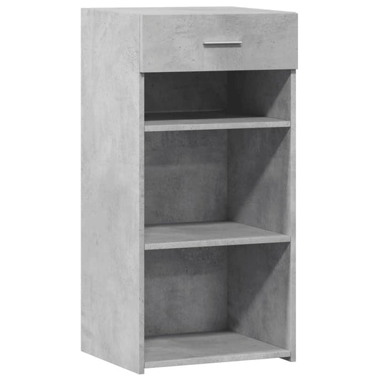 vidaXL Sideboard Concrete Grey 45x42,5x93 cm Engineered Wood
