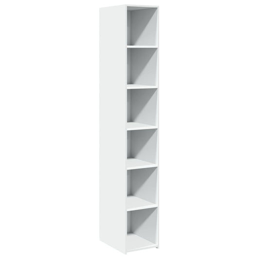 vidaXL Highboard White 30x41x185 cm Engineered Wood
