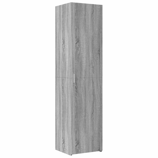 vidaXL Highboard Grey Sonoma 45x42,5x185 cm Engineered Wood
