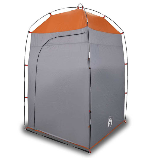 vidaXL Shower Tent Grey Waterproof