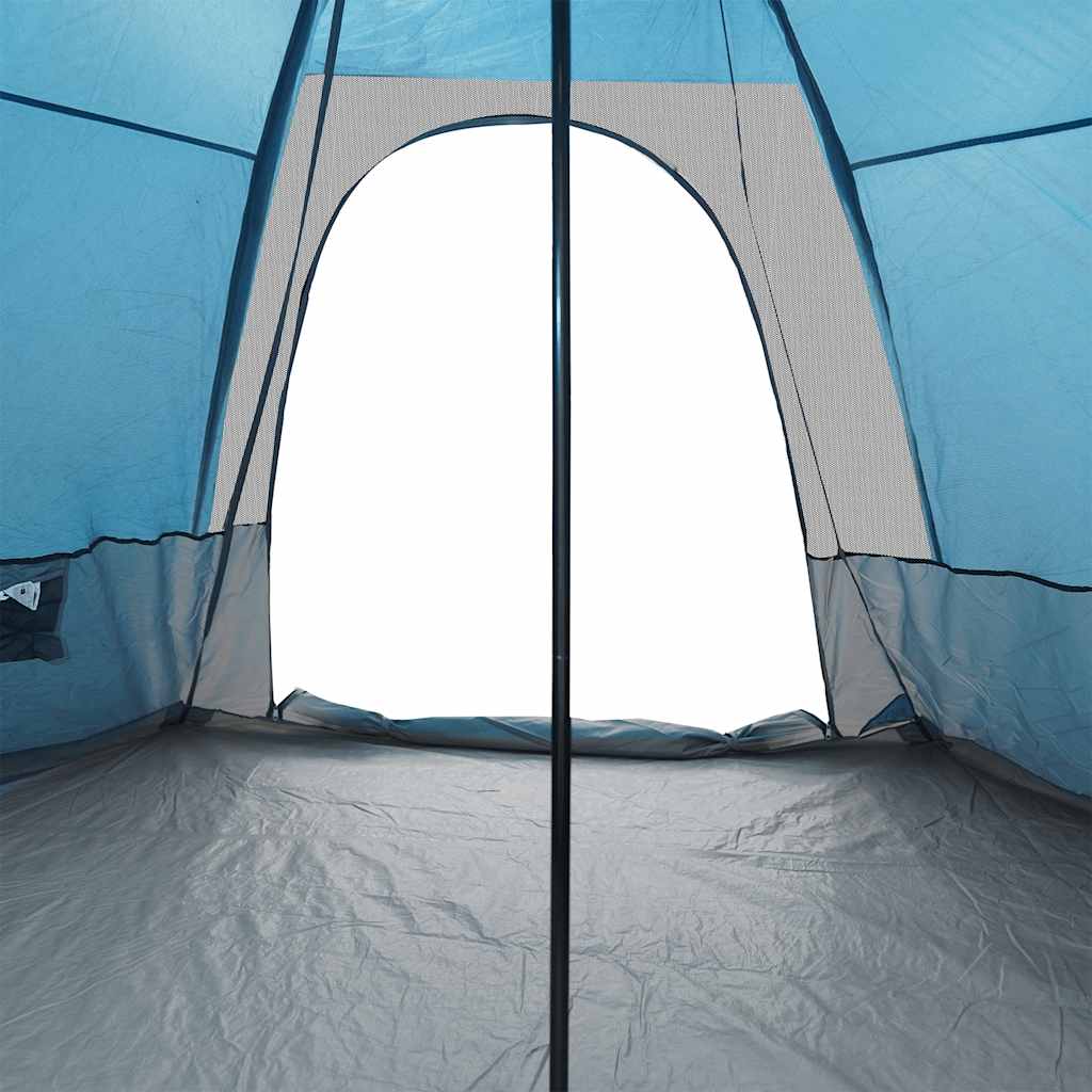 vidaXL Family Tent Tipi 6-Person Blue Waterproof