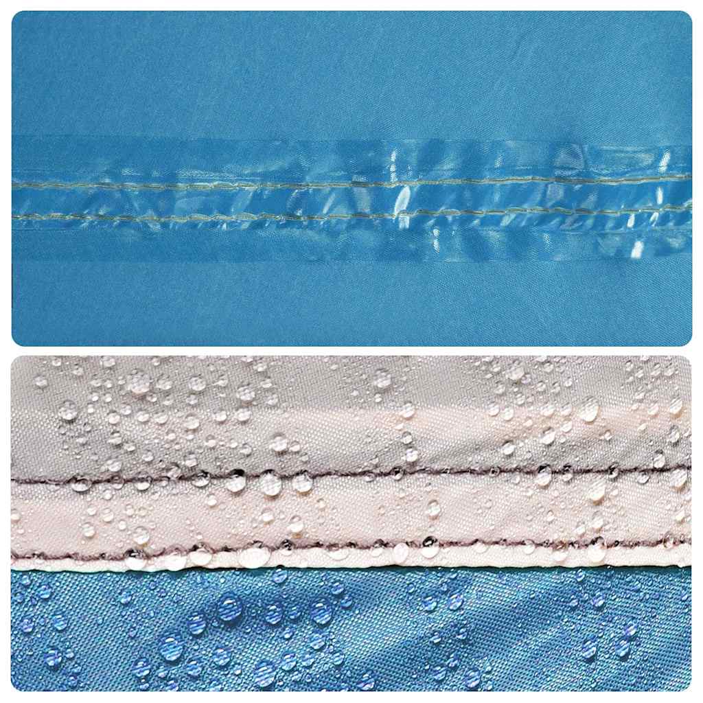 vidaXL Family Tent Cabin 6-Person Blue Waterproof