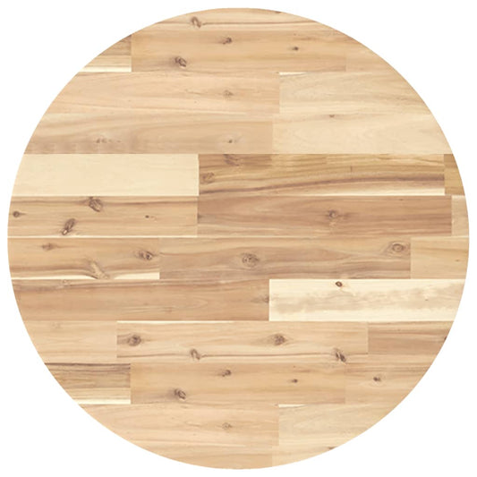 vidaXL Table Top Round Ø60x4 cm Solid Wood Acacia