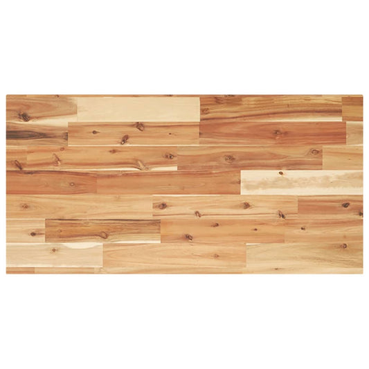 vidaXL Table Top Rectangular 80x40x2 cm Solid Wood Acacia
