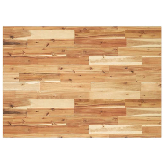 vidaXL Table Top Rectangular 80x70x2 cm Solid Wood Acacia