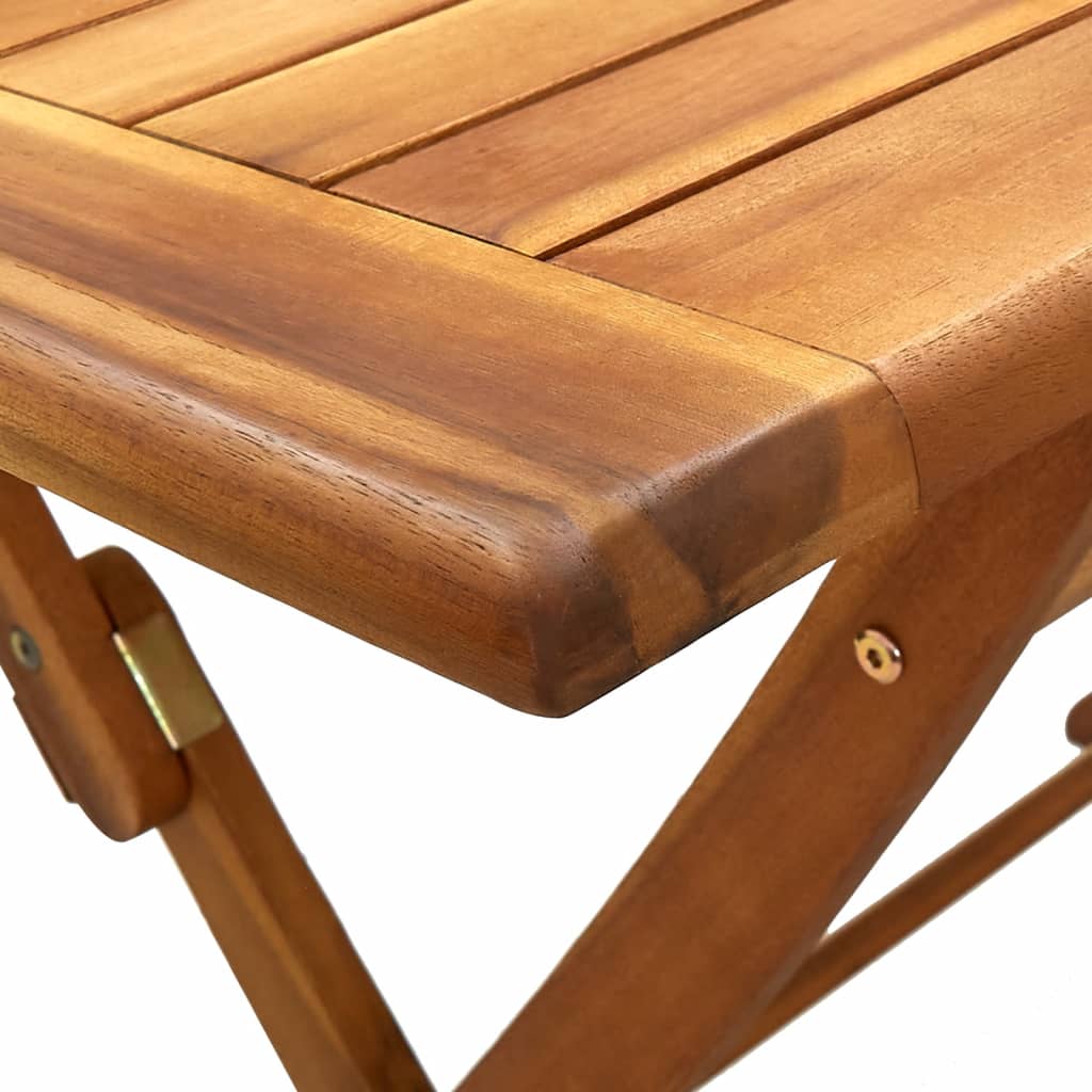 vidaXL Garden Dining Set | Taupe | Solid Acacia Wood, Polyester | Medium
