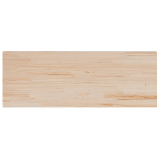 vidaXL Table Top 110x40x1,7 cm Rectangular Solid Wood Pine