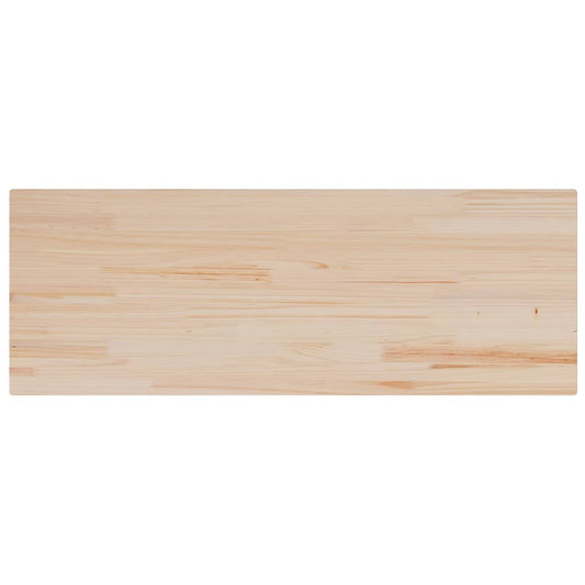vidaXL Table Top 110x40x2.5 cm Rectangular Solid Wood Pine