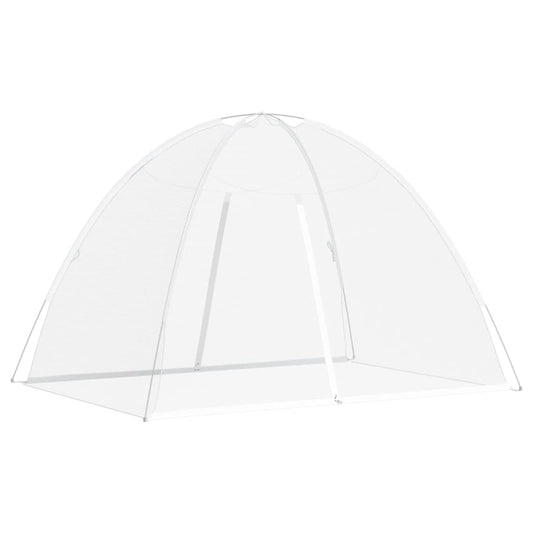 vidaXL Mosquito Net Mongolia with Doors 220 Mesh White 200x150x140 cm