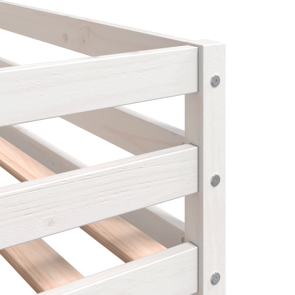 vidaXL Bunk Bed without Mattress Blue 80x200 cm Solid Wood Pine