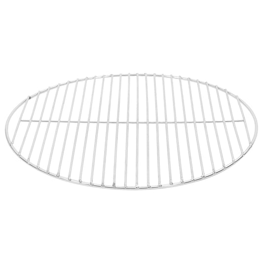 vidaXL BBQ Grill Grate Round Ø47 cm 304 Stainless Steel
