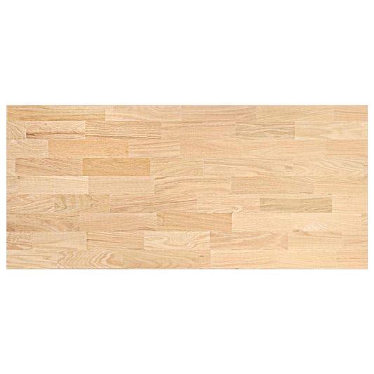 vidaXL Kitchen Worktop 140x63,5x2,7 cm Solid Wood Oak Rectangular