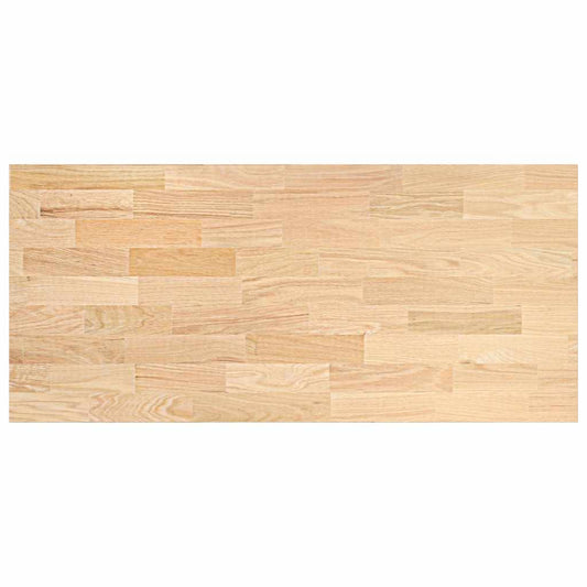vidaXL Kitchen Worktop 140x63,5x4 cm Solid Wood Oak Rectangular