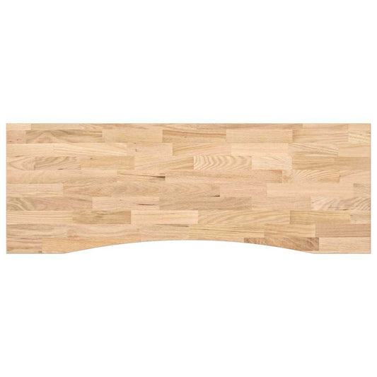 vidaXL Desk Top Untreated 140x60x2,5 cm Solid Wood Oak Rectangular