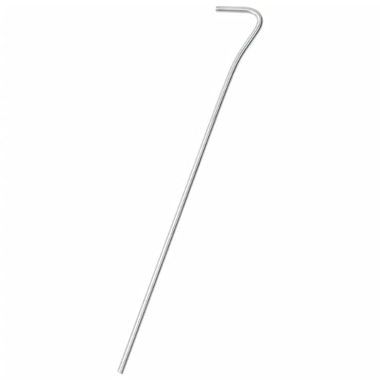 vidaXL Tent Pegs 25 pcs 23 cm Ø4 mm Galvanised Steel