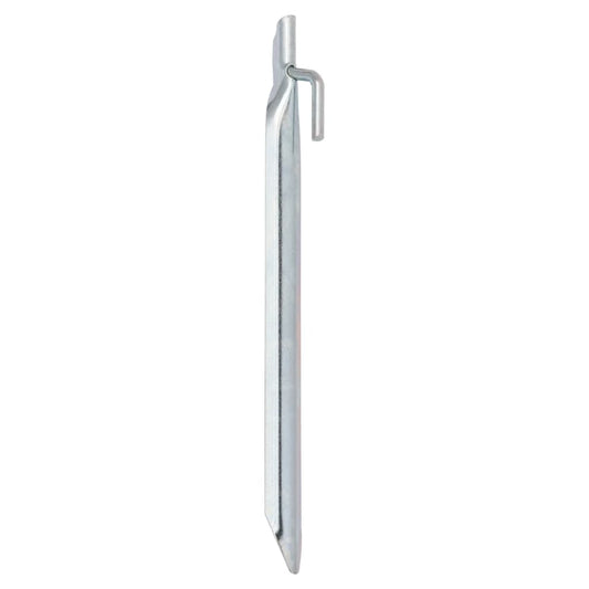 vidaXL Tent Pegs 24 pcs V-shaped 24 cm Ø20 mm Galvanised Steel