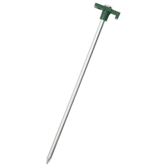 vidaXL Tent Pegs 12 pcs 25 cm 7 mm Galvanised Steel and PP